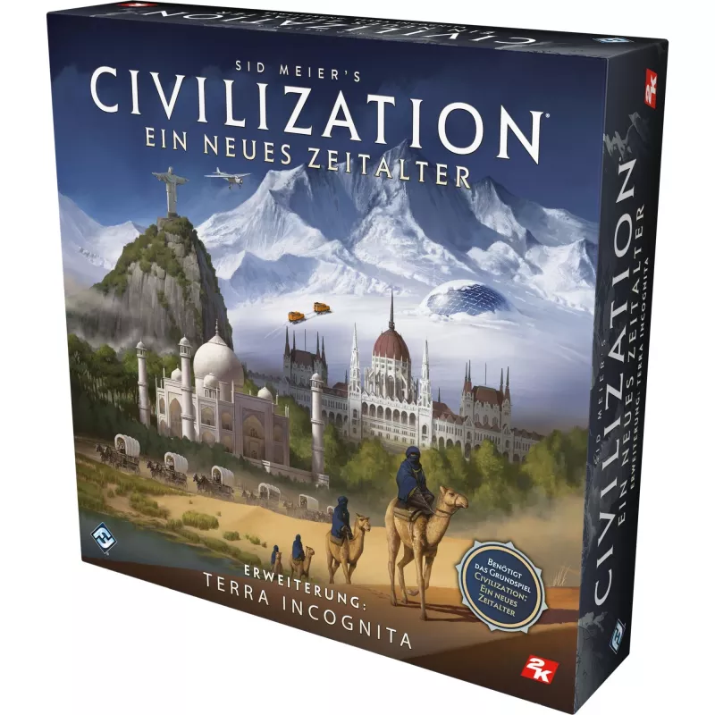 Civilización: Una nueva era – Terra Incognita, juego de mesa