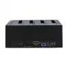 Estación de acoplamiento Delock USB 3.0 para 4 x SATA HDD / SSD con función de clonación (64063)