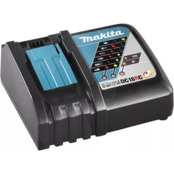 Cargador de baterías Makita DC18RC, modelo 195584-2 - E, compatible con baterías Makita