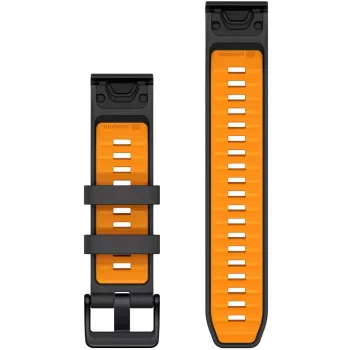 Correa Garmin QuickFit 010-13392-05 Graphite Naranja