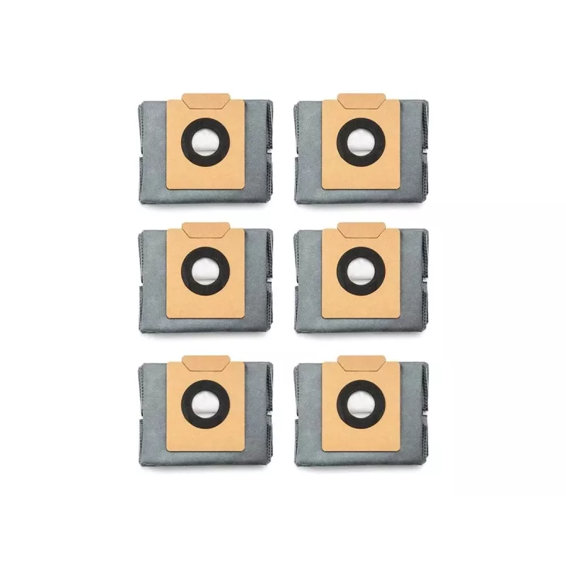 Bolsas de polvo para robot aspirador Eufy C20 — bolsa desechable antibacteriana, pack de 6