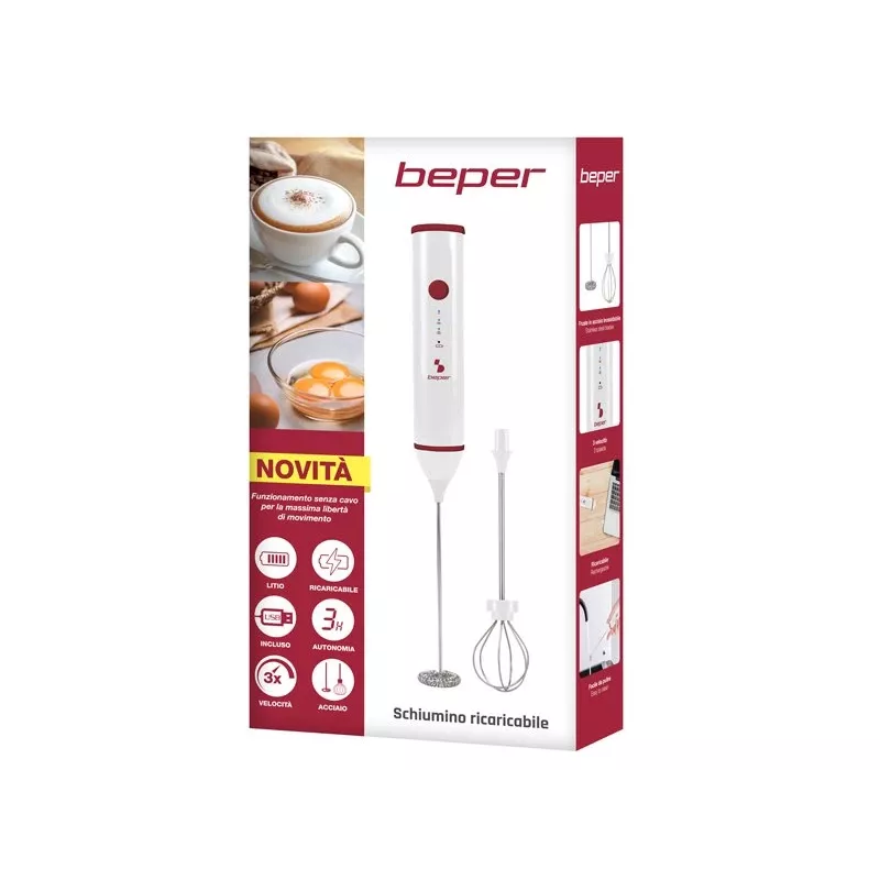 Hervidor Beper P102SBA008 1,7 l acero inoxidable, base inalámbrica