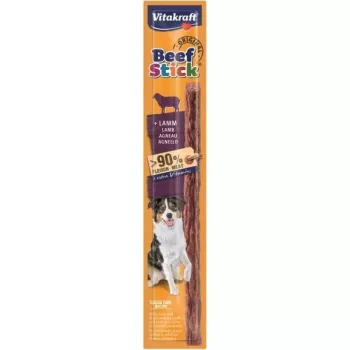 Snack masticable para perros Vitakraft Beef Stick Lamb 12 g stick individual — sabor cordero, bolsa 12 g, perros adultos, todas las razas