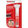 fischer ESPÁTULA DE REPARACIÓN - Metal - Plástico - Madera - Universal - Techo - Pared - Blanco - Tubo - 70 ml