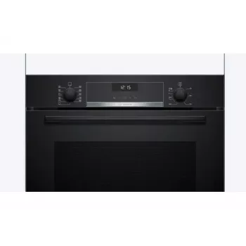 Horno eléctrico integrable Bosch HBG537FB4 con capacidad de 71 L, aire caliente 4D, EcoClean, grill, termómetro