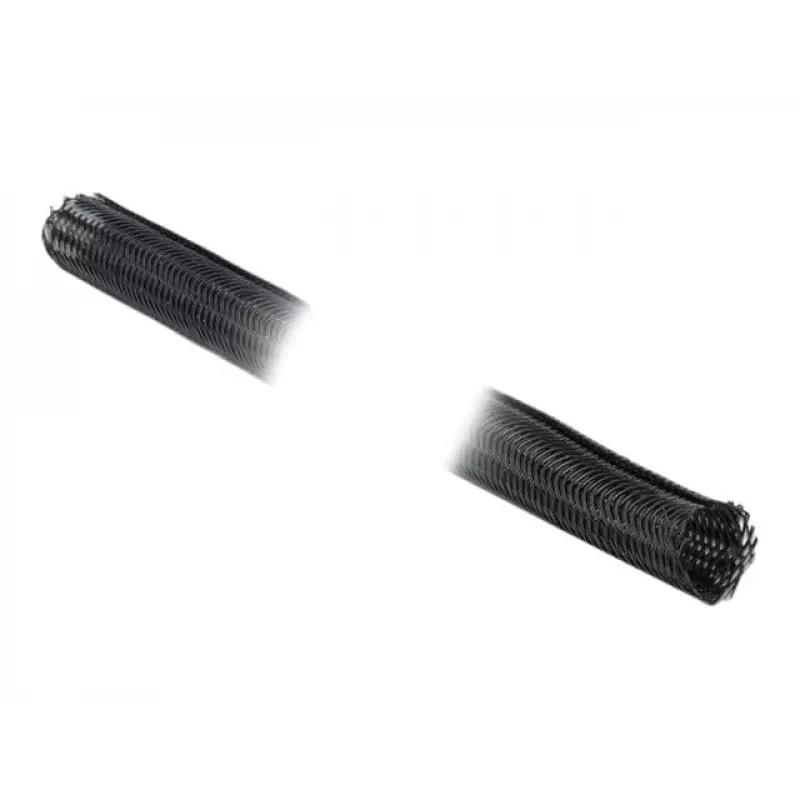 Funda trenzada para cables DeLOCK 18921 10 m x 9 mm negro