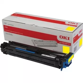 Unidad de tambor OKI 45103713 para C911/C931, 40.000 páginas, amarillo