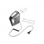 SEVERIN HM 3832 - batidora de mano - 400 W - gris metalizado/negro/acero inoxidable