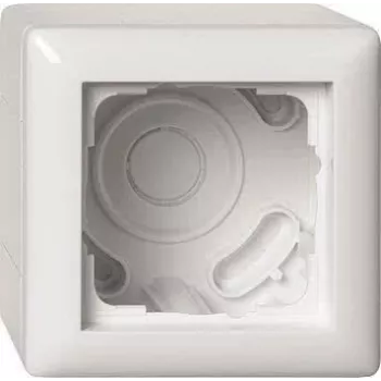 Gira 1061 03 blanco – caja de mecanismo para tomas de corriente e interruptores