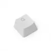 Set de teclas GLORIOUS GMMK ABS Doubleshot V2 distribución UK blanco — teclas de repuesto para teclados mecánicos