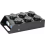 Distribuidor de corriente EUROLITE SAB-61 60003745 — 6 salidas, 16A