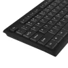 NanoRS Combo de teclado y ratón inalámbricos con diseño ergonómico – RS580 para un uso fluido y eficiente