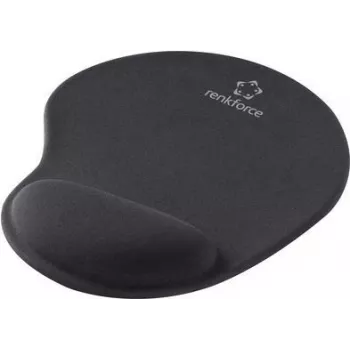 Renkforce RF-5044650 - negro - monocromo - reposamuñecas - base antideslizante (RF-5044650)