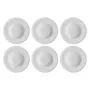 Plato de sopa LA PORCELLANA BIANCA Bosco White 23 cm pack de 6