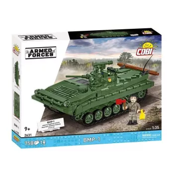 Set de construcción Cobi Blocks BMP-1 758 piezas – modelo a escala de bloques