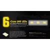 Linterna frontal Nitecore HA15 UHE – luz compacta manos libres, máx. 400 lúmenes