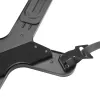 Soporte de escritorio para portátil MACLEAN MC-836 — regulable en altura, diseño ergonómico, negro, para uso horizontal del portátil (58,5×236×320 mm)