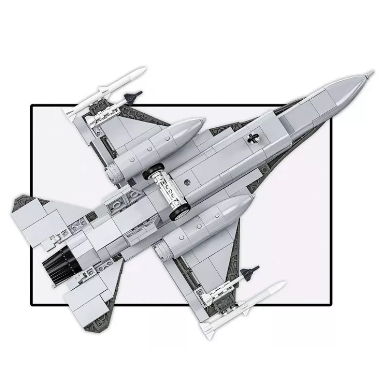 Set de construcción Cobi F-16D Fighting Falcon, 436 piezas, escala no especificada