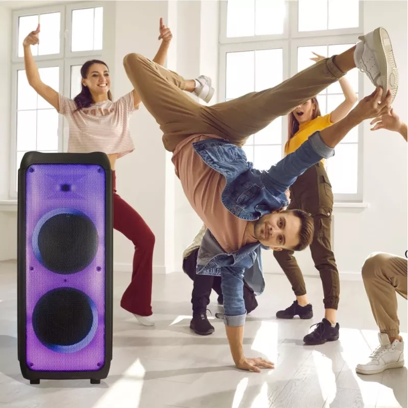 Altavoz portátil Manta SPK1202B250 BT, negro