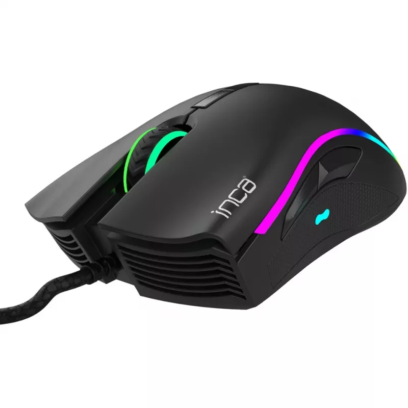 INCA Cian INCA ANAHITA RGB MACRO-TECLAS RATÓN GAMING PROFESIONAL