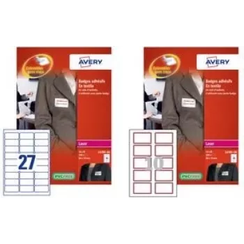 Avery L4785-20.FR blanco