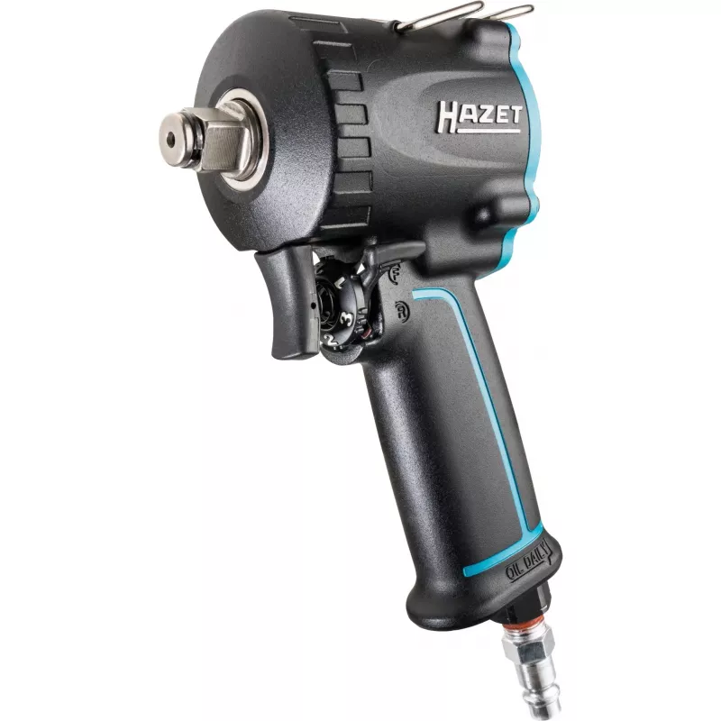 Llave de impacto HAZET 9012M-1 1/2 pulgadas 8800 rpm Negro, Azul