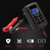 Cargador de baterías QOLTEC 52426 para baterías AGM/GEL/estándar 6V/12V 2A con indicador LED