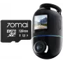 Dashcam 70mai Omni X800 4K con tarjeta SD 70mai de 128 GB, negra