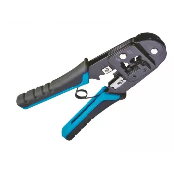 Alantec NI024 alicate de crimpado herramienta de crimpado negro, azul