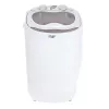 Lavadora de carga superior Adler AD 8055, portátil, 3 kg de capacidad, crema, mando giratorio, 150 W