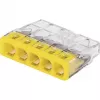 Conector eléctrico de cable Wago 2273-205 regleta conector hembra 100 uds.