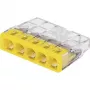 Conector eléctrico de cable Wago 2273-205 regleta conector hembra 100 uds.