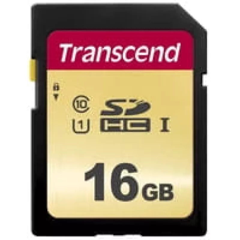 Memoria flash Transcend 16GB SDHC UHS-I 500S