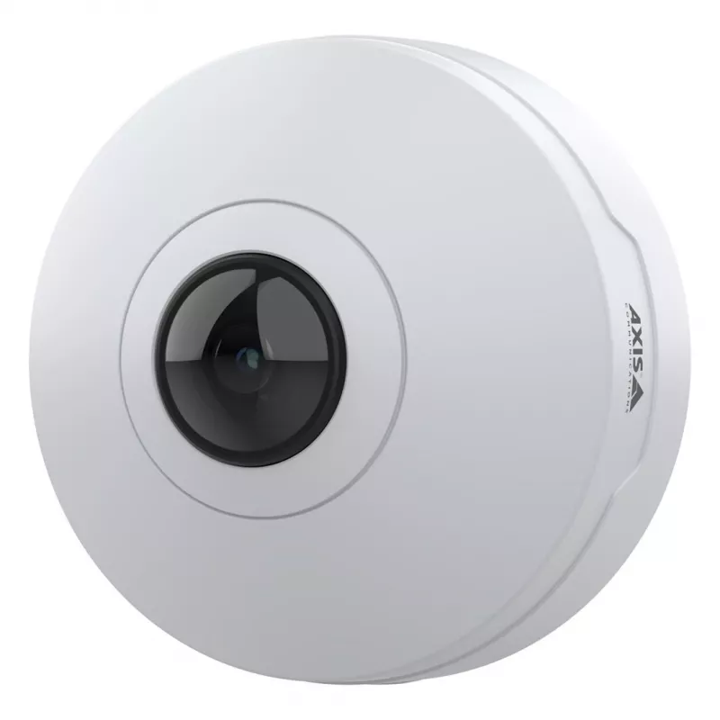 Axis M4327-P 02636-001 cámara IP panorámica minidomo para interior, 6 MP, ojo de pez 180/360°, techo/pared, blanca