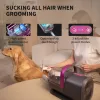 PETKIT AirClipper 5-in-1 LM4 kit de aseo para mascotas con aspirador, gris/blanco