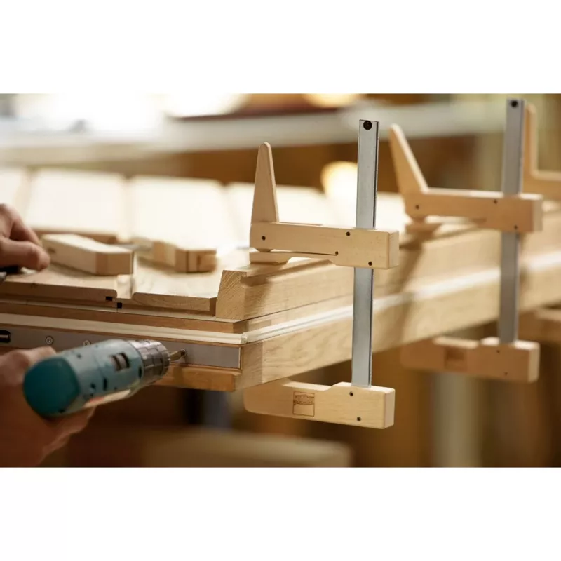 Sargento en F Bessey HKL20 20 cm aluminio madera