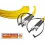 Lightwin cable de parcheo de fibra óptica dúplex de alta calidad, SM, FC - ST cable de parcheo de fibra óptica (LDP-09 FC-ST 20.0)