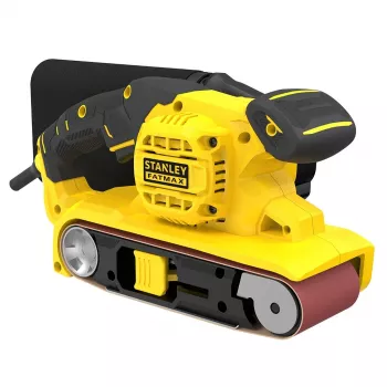 Stanley FMEW204K lijadora portátil lijadora de banda 380 rpm negro, amarillo