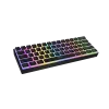 Teclado gaming genesis THOR 660 G2 — inalámbrico (2,4 GHz, Bluetooth) y con cable, diseño compacto