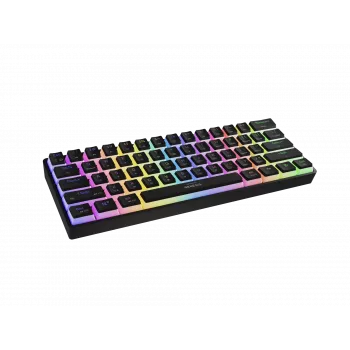 Teclado gaming genesis THOR 660 G2 — inalámbrico (2,4 GHz, Bluetooth) y con cable, diseño compacto