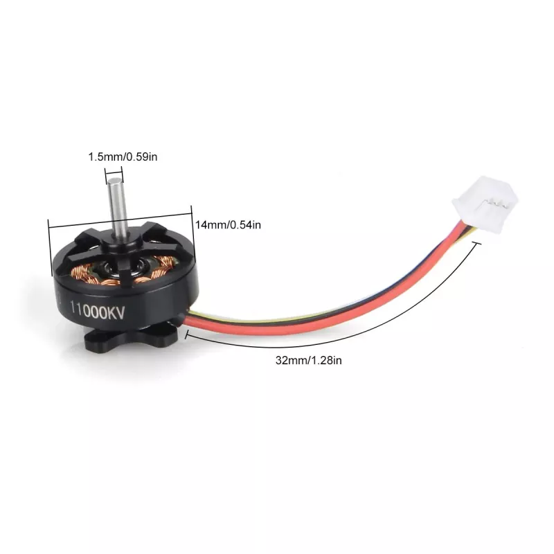 BetaFPV Motor brushless 1103 para dron 11000KV_2S, 1 ud.