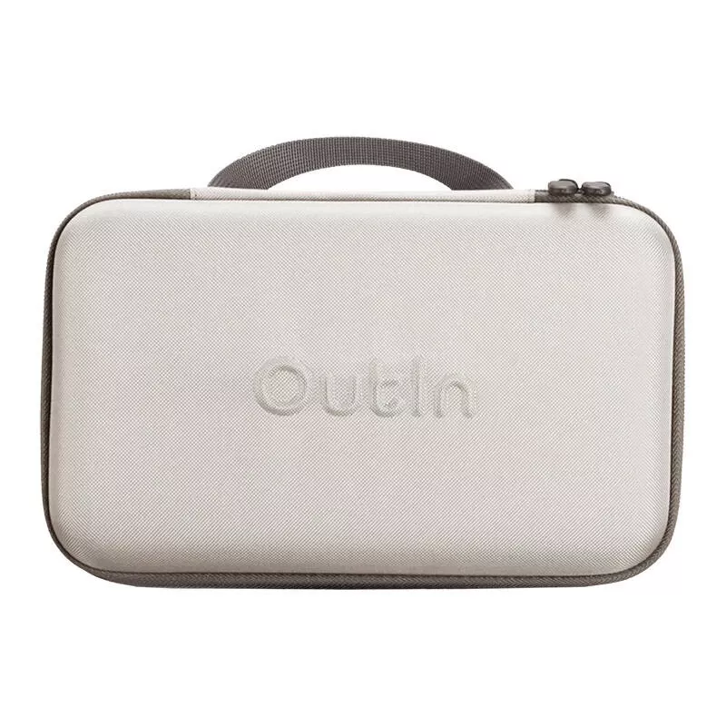 Set cafetera portátil Outin Nano 7500mAh (verde) + funda protectora
