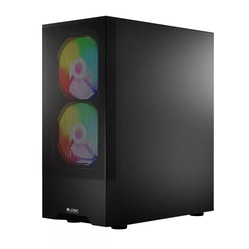 Logic ARYA ARGB Caja MINIDI USB 3.0 Negro