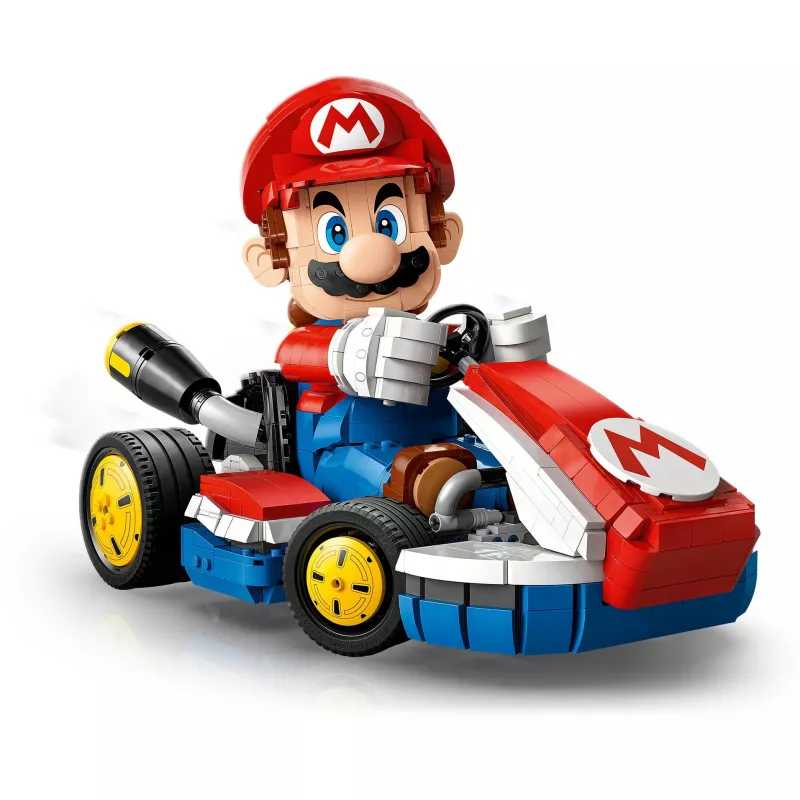 72037 Super Mario Mario Kart: Mario y kart estándar, juguete de construcción