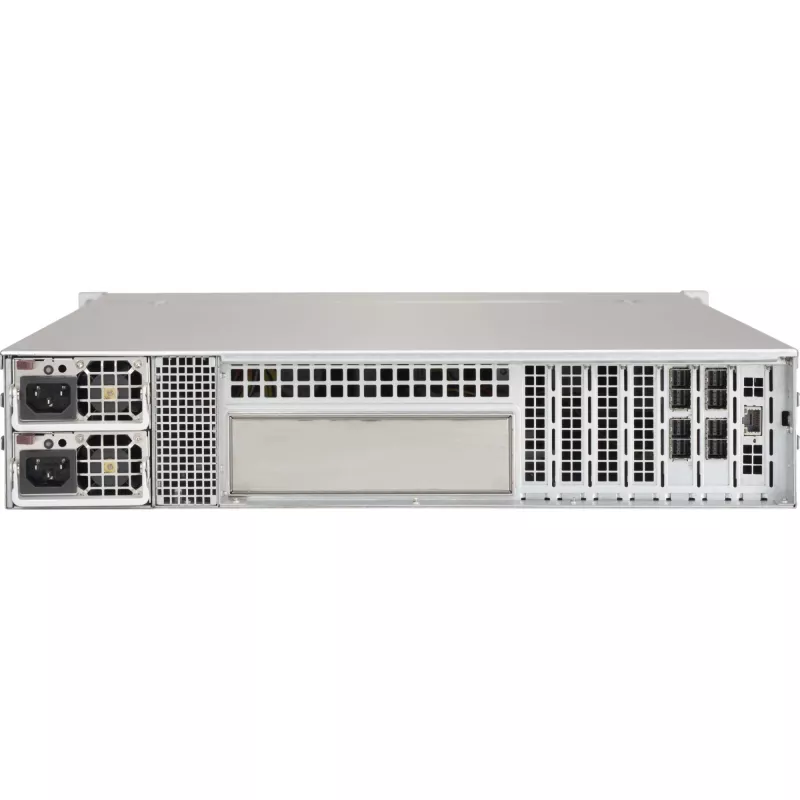 Supermicro – SuperChassis 216BE2C-R609JBOD – Montaje en rack – 2U SATA/SAS Hot-Swap 600 vatios Negro