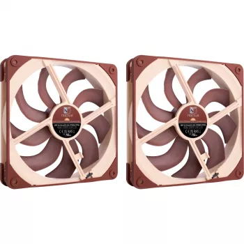 Set de doble ventilador Noctua NF-A14x25 G2 PWM Sx2 PP 140mm