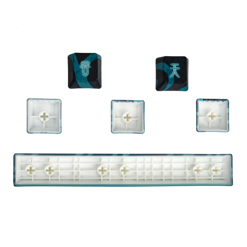 Set de teclas Traitors Taotie — PBT, sublimación de color a 5 caras, teclas compatibles con teclados mecánicos