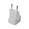 Akyga AK-AD-60 conector macho de repuesto EU CEE 7/16 a IEC C7, blanco