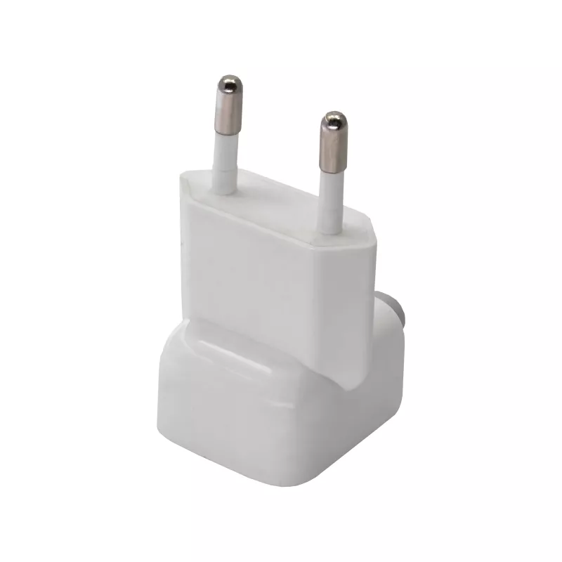 Akyga AK-AD-60 conector macho de repuesto EU CEE 7/16 a IEC C7, blanco