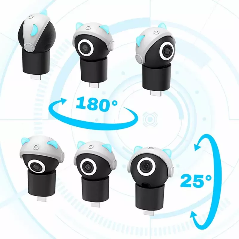 Cámara mini HD 2 en 1 Subsonic Playcam 1080 para Nintendo Switch 2 azul claro